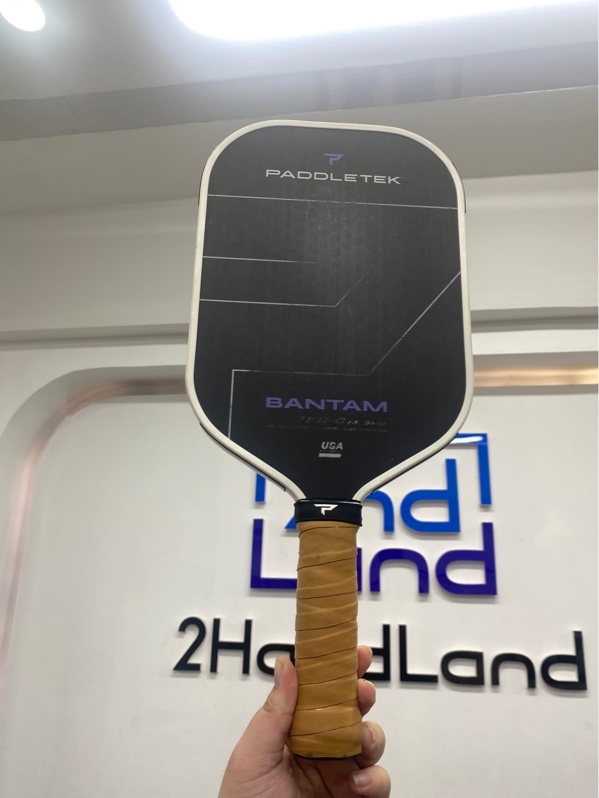 Vợt Pickleball Paddletek Bantam TKO-C - 14.3mm - Màu trắng đen - Ngoại hình 97% - Body