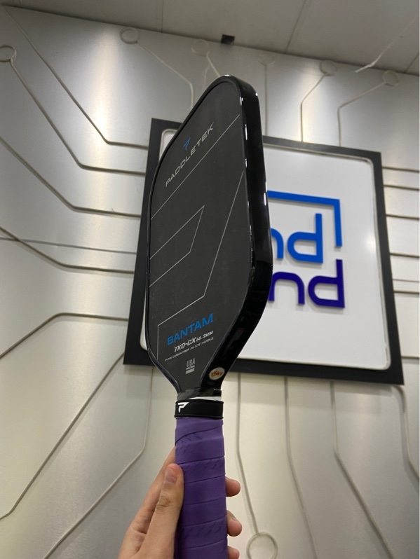 Vợt PickleBall Paddletek Bantam TKO -CX - 14.3mm - Màu đen - Ngoại hình: 97% - Body