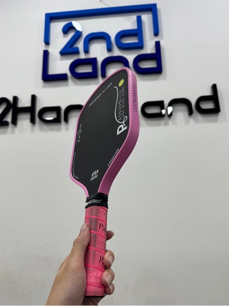 Vợt Pickleball Passion 002 - PR03 T700 CARBON FIBER - Màu hồng - Ngoại hình 97% - Body 2