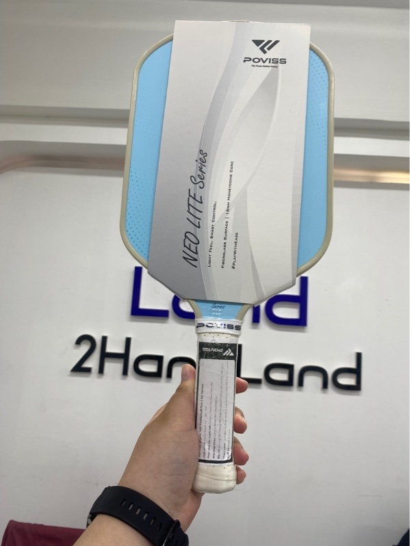 Vợt Pickleball Poviss Neo lite Seri - 16mm - Màu xanh biển - Open Box