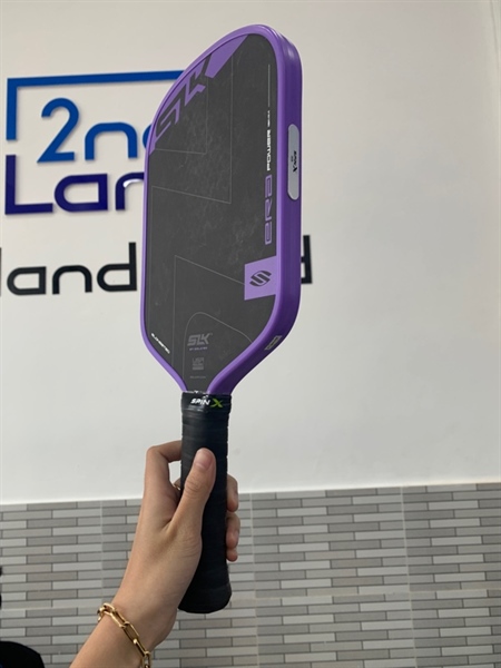 Vợt Pickleball Selkirk Era Power Elongated - 16mm - Màu đen tím - Ngoại hình: 97.5% - Cấn góc - Body 1