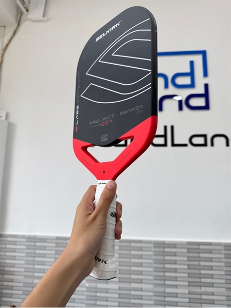 Vợt Pickleball Selkirk Labs Project 007 - 14mm - Màu đen đỏ - Newseal 2