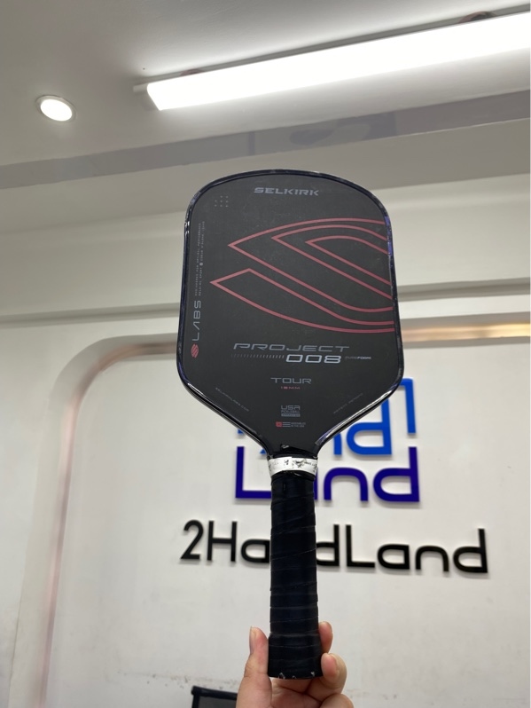 Vợt pickleball Selkirk Labs Project 008 Tour - Màu đen đỏ - Ngoại hình 97,5% - Body