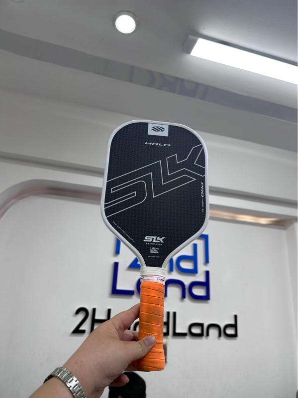 Vợt Pickleball Selkirk SLK Halo Pro XL - Màu trắng đen - Ngoại hình 97.5% - Kèm túi