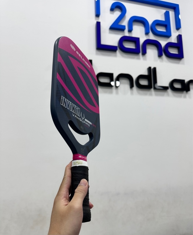 Vợt Pickleball Selkirk Vanguard Power Air Invikta - Prestige - Màu hồng xanh đậm - Ngoại hình 97% - Body