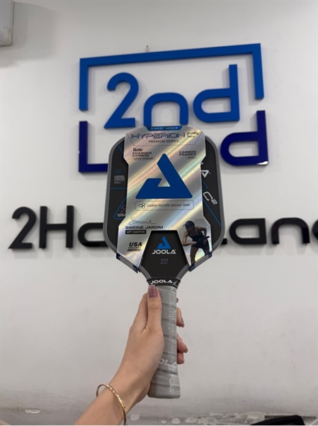 Vợt Pickleball Simone Jardim Hyperion C2 CFS 14mm - Màu đen - Ngoại hình 99% - Body