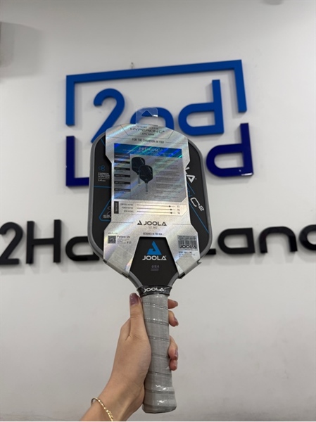 Vợt Pickleball Simone Jardim Hyperion C2 CFS 14mm - Màu đen - Ngoại hình 99% - Body 2