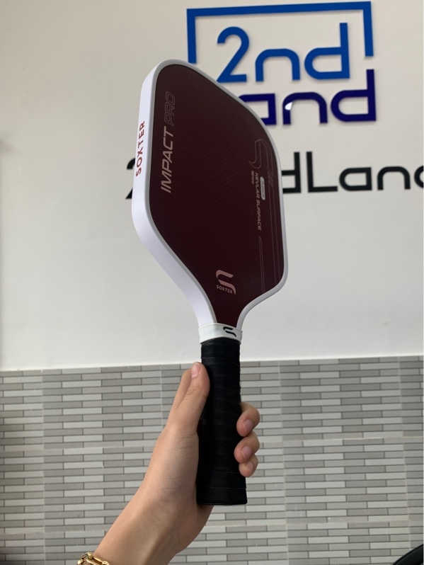 Vợt Pickleball Soxter Impact Pro - 16mm - Màu đỏ - Ngoại hình: 98% - Body