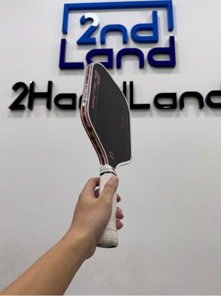 Vợt Pickleball Soxter Impact Pro 2.0 - 14mm - Bản Carbon Teflon - Màu đen đỏ - Ngoại hình 97% - Body 1