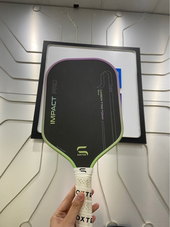 Vợt Pickleball Soxter Impact Pro Seri Power - 16mm - Màu đen xanh - Ngoại hình 97% - Body
