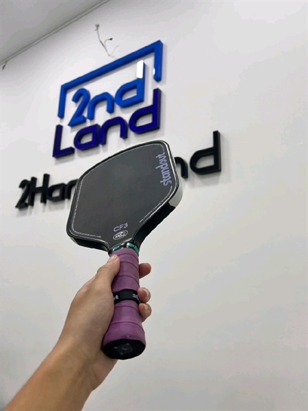 Vợt Pickleball Standout CF3 16 Power - Màu tím - Ngoại hình 97% - Kèm túi 2