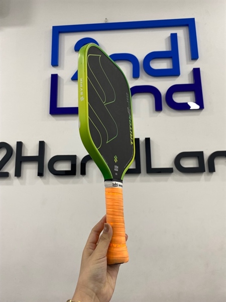 Vợt Pickleball Sypik Triton Pro 2 - Màu xanh lá - Ngoại hình 96% - Vợt mòn - Body 1