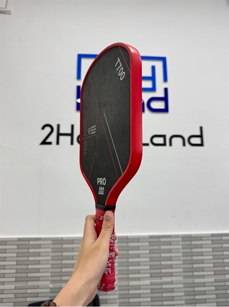 Vợt Pickleball T700 Pro - Màu đỏ - Ngoại hình: 98% - Body 2