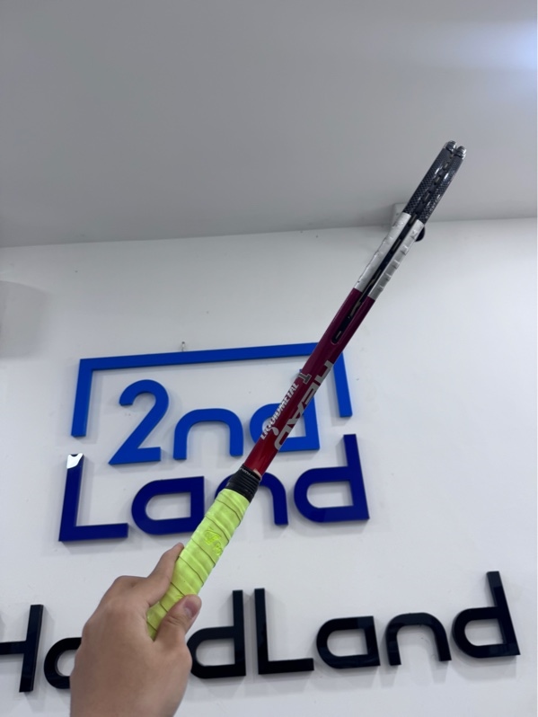 Vợt tenis head liquidmetal - Màu đỏ - Ngoại hình 97% - Trầy nhiều - Body