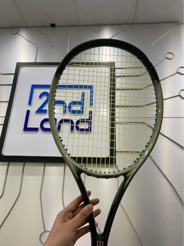 Vợt Tenis Wilson Hammer 2.7 - Màu xanh đen - Ngoại hình: 97% - Kèm túi