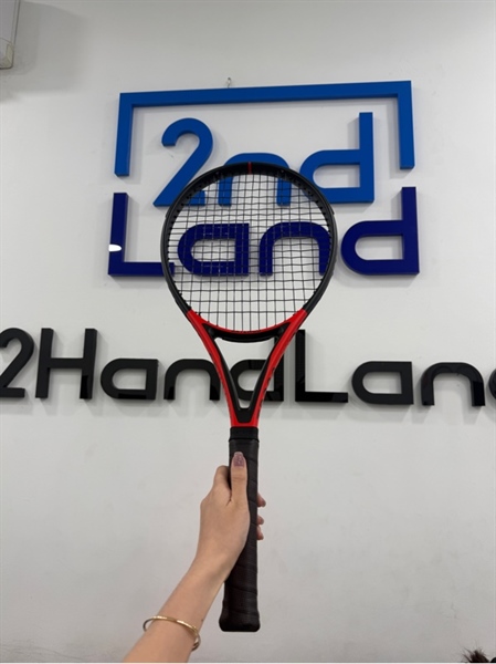 Vợt tennis Artengo TR990 Power Pro - Màu cam đen - Ngoại hình 97% - Vợt trầy khung - Body