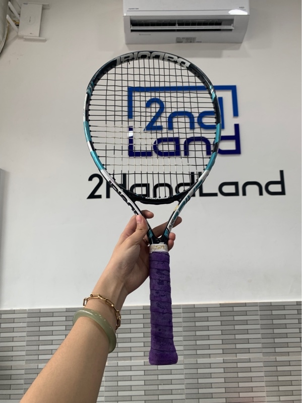 Vợt tennis Babolat Pure Drive Junior 23 - 215GR - Màu xanh trắng - Ngoại hình: 97% - Body