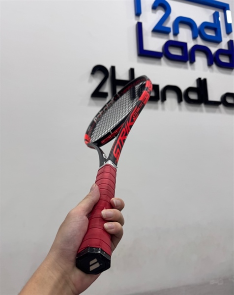 Vợt Tennis Babolat Pure Strike 100 290g - Màu đỏ đen - Ngoại hình 97% - Body 2