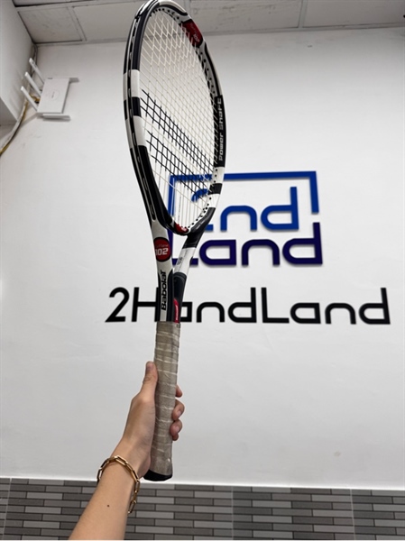 Vợt Tennis Babolat Reflex 102 207G - Màu trắng đen - Ngoại hình: 97% - Body 1