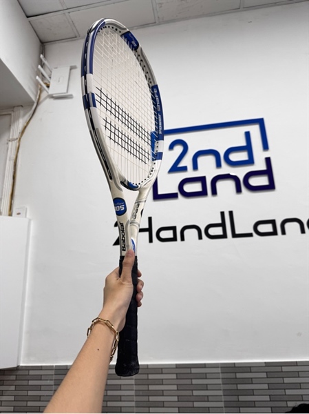 Vợt Tennis Babolat Reflex 105 206G - Màu trắng xanh - Ngoại hình: 97% - Body 1