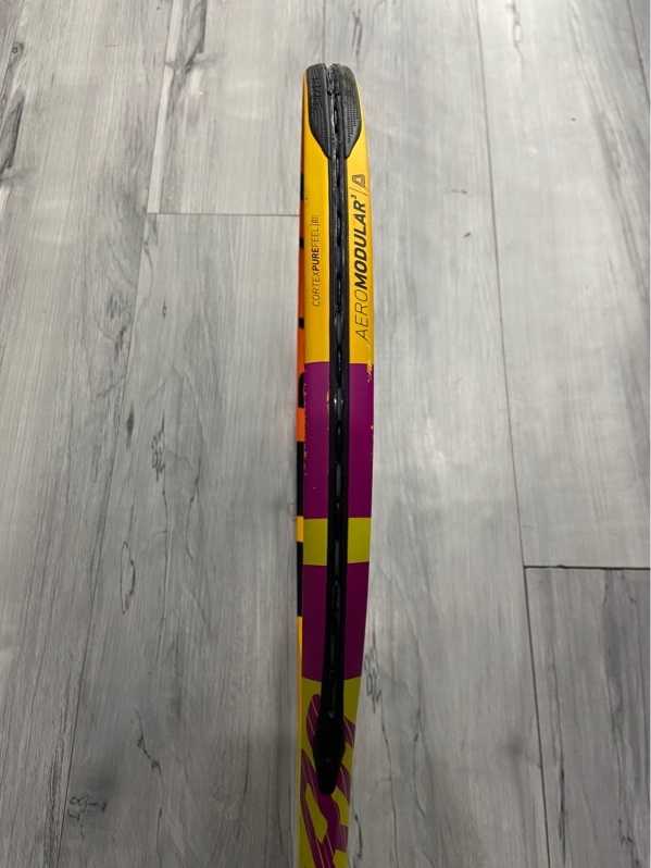 Vợt Tennis Babolta Pure Aero Lite Rafe - Màu vàng đen - Ngoại hình: 97% - Body