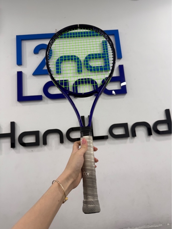 Vợt tennis Decathlon Kuikma Control Pro 305 Gaël Monfils - Màu tím - Ngoại hình 97% - Trầy xước khung - Body