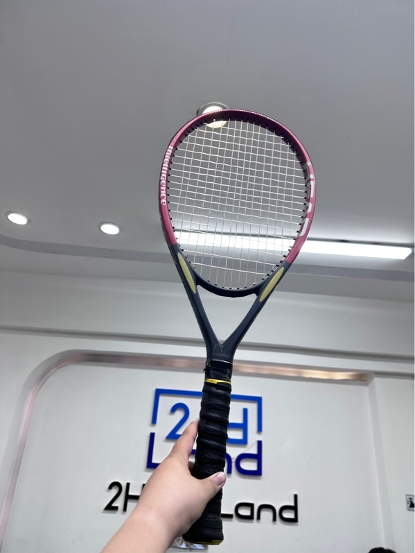 Vợt tennis Head Intelligence i.S4 Oversize - Màu đỏ đen - Ngoại hình 97% - mất logo cán - Body