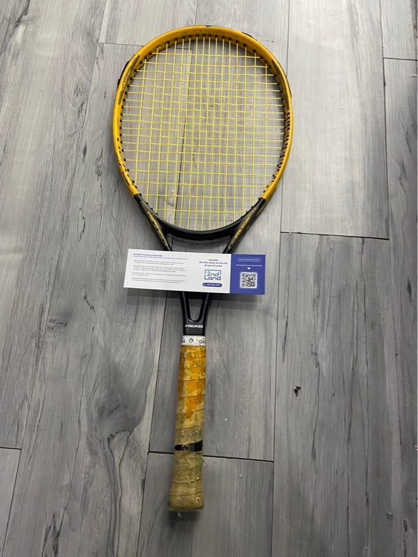 Vợt Tennis Head Intelligence - Màu vàng đen - Ngoại hình: 97% - Trầy khung - Body