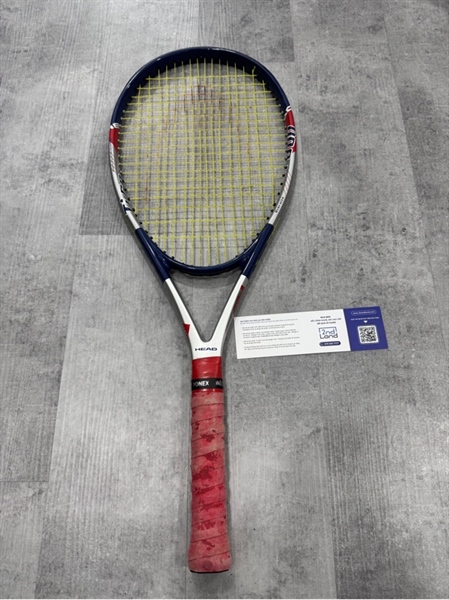 Vợt tennis Head Ti Carbon - Màu xanh đỏ xám - Ngoại hình 97% - Body 1