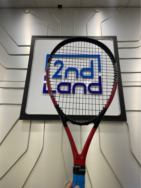 Vợt Tennis Head Titanium Meshti . Carbon 5100 D - String Pattern: 16m/19c - Tension: 24- 28 kp/ 53 - 62 lbs - Màu đen đỏ - Ngoại hình: 96% - Trầy nhiều - Body