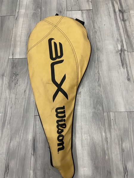 Vợt Tennis Hyper Hammer 5.3 - Màu xanh lá đen - Ngoại hình 98% - Từng thay cước, tróc sơn vài chấm nhỏ - Kèm túi 2
