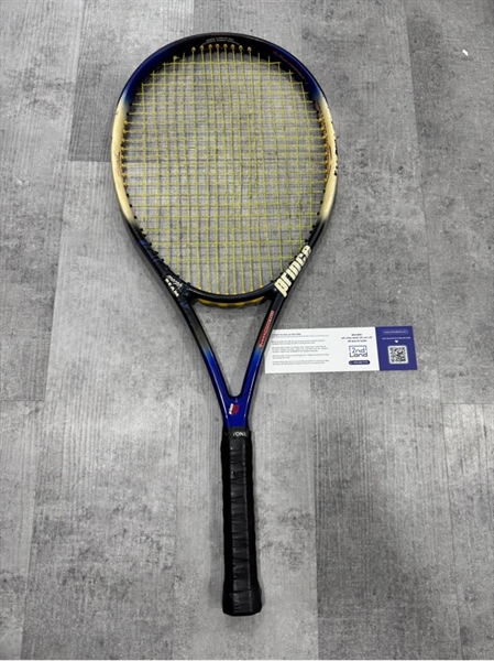 Vợt tennis Prince Longbody Thunder Cloud - Màu đen trắng - Ngoại hình 96% - Body
