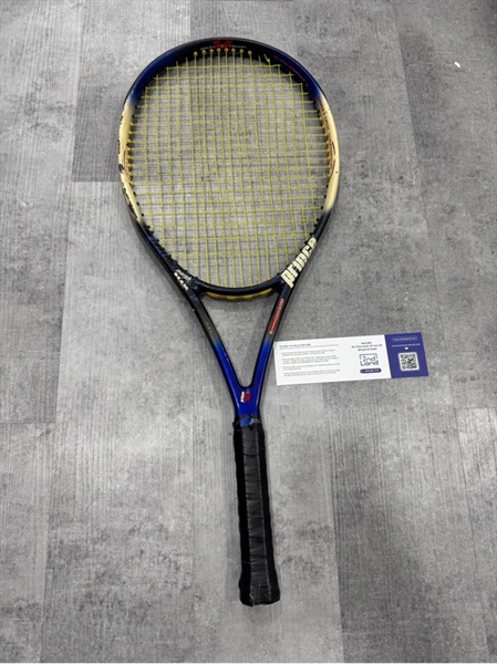 Vợt tennis Prince Longbody Thunder Cloud - Màu đen trắng - Ngoại hình 96% - Body