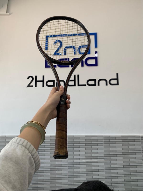 Vợt tennis ProKennex Black Ace 98 - 325G - Màu đen - Ngoại hình: 96% - Trầy xước nhiều - Body