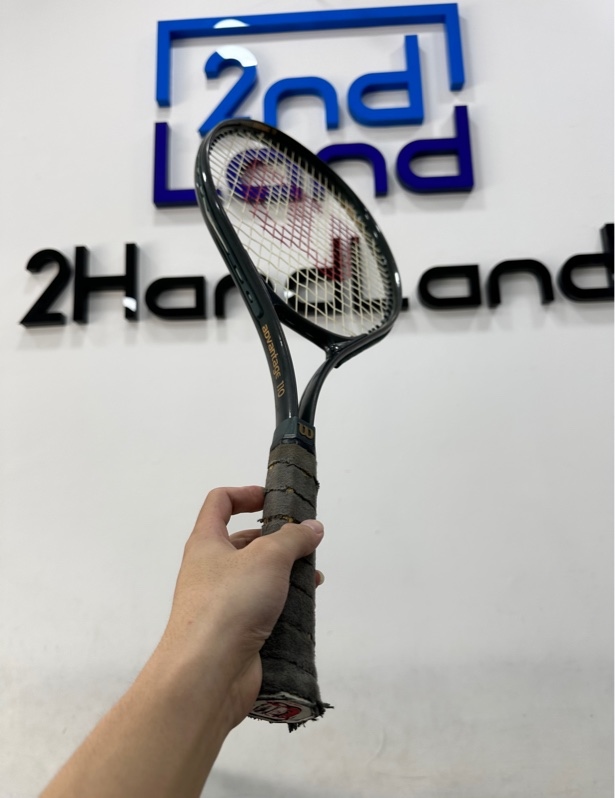 Vợt tennis Wilson Advantage 110 - Màu xanh - Ngoại hình: 97% - Kèm túi