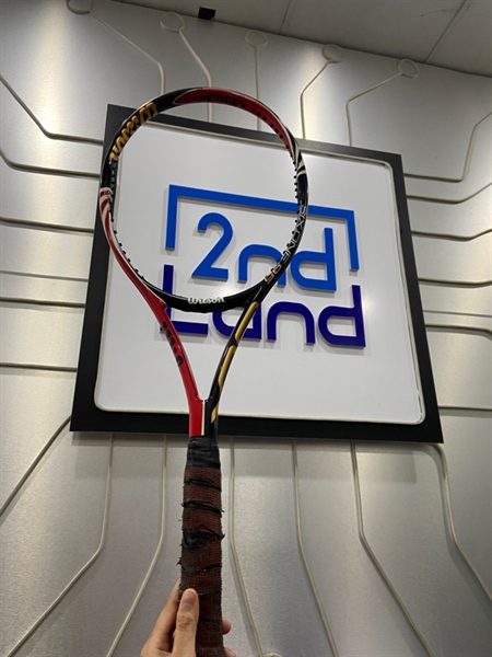 Vợt Tennis Wilson BLX Sixone 95 - Màu đen - Ngoại hình: 97% - Không lưới - Body
