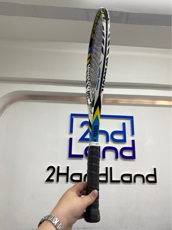 Vợt Tennis Wilson Envy BLX 100 - Màu trắng xanh - Ngoại hình 97.5% - Body