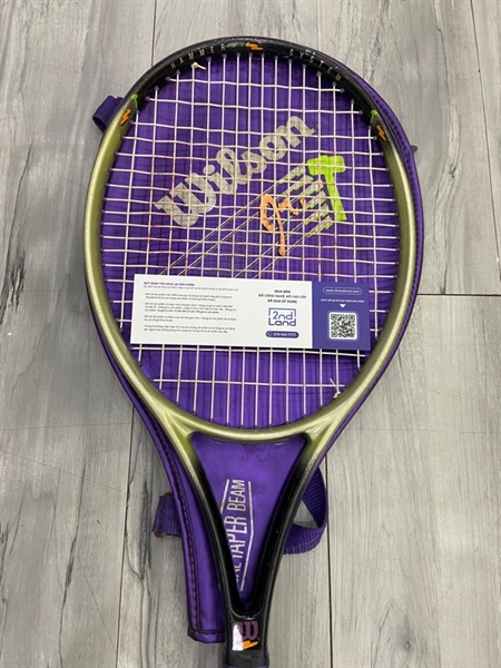 Vợt Tennis Wilson Hammer Duial Taper Beam - Màu xanh - Ngoại hình: 97% - Kèm túi