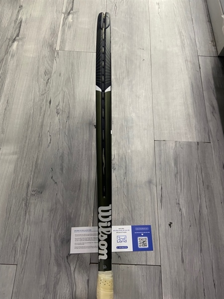 Vợt Tennis Wilson Hyper Hammer 5 Hybrid - 295 grams - Màu xanh lá - Newseal 1