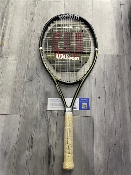 Vợt Tennis Wilson Hyper Hammer 5 Hybrid - 295 grams - Màu xanh lá - Newseal 2