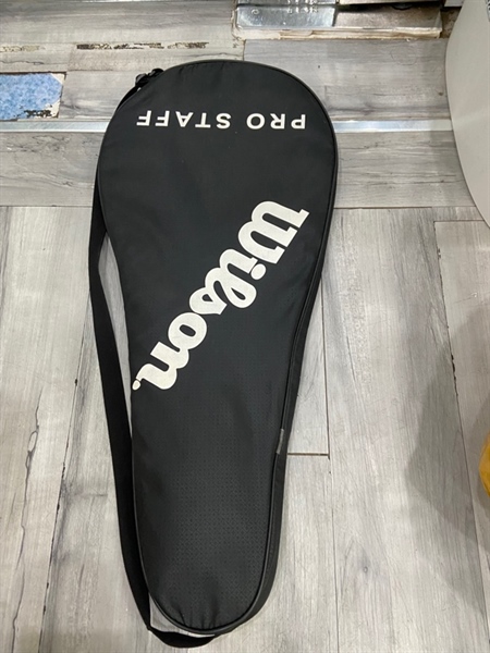 Vợt Tennis Wilson Hyper Pro Staff 6.1 - Màu đỏ - Ngoại hình: 97% - Tróc sơn nhiều - Kèm túi 3