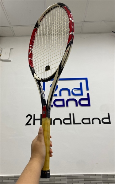 Vợt Tennis Wilson K-Factor (K) arophite Black 41/4 - Màu đen - Ngoại hình 96% - Không có quấn tay, đã thay dây - Kèm túi 2