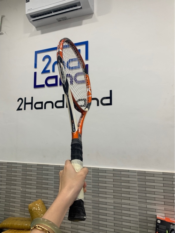 Vợt tennis Wilson K Factor - Màu cam đen - Ngoại hình: 97% - Trầy - Body