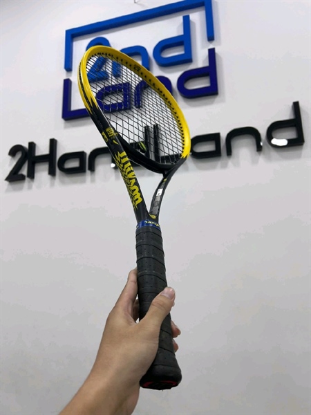 Vợt Tennis Wilson Minions Clash 100L V2.0 (280gr) - WR0130111U2 - Màu vàng đen - Ngoại hình 97% - Body 1