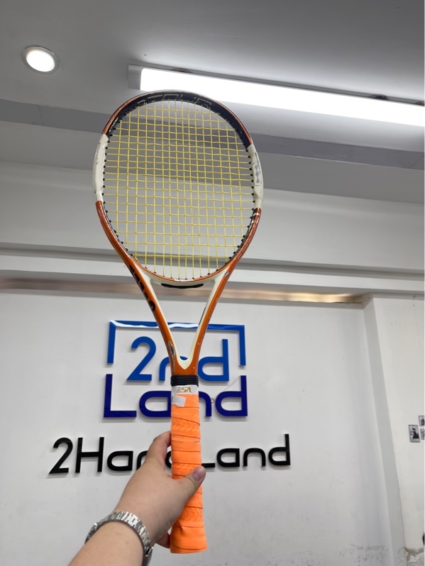 Vợt tennis Wilson nCode nTour - 280g - Màu trắng cam - Ngoại hình 97% - Trầy tróc khung - Body