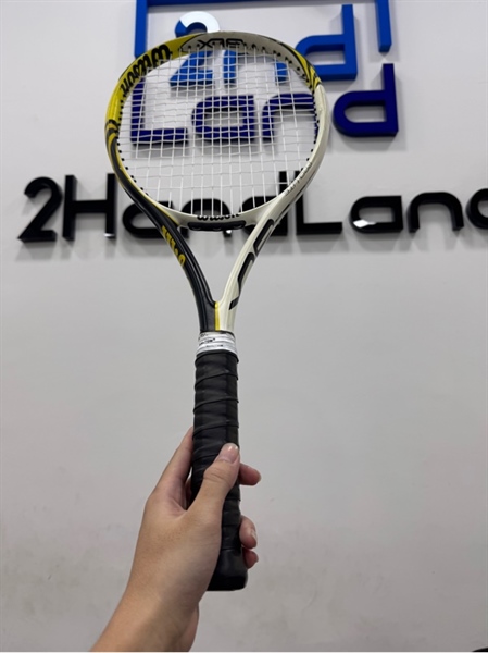 Vợt tennis Wilson Pro Lite BLX - Màu vàng trắng - Ngoại hình 96% - Body