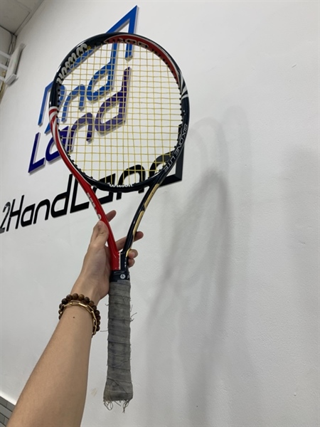 Vợt Tennis Wilson Six One Lite 102 4|1|2 - Màu đỏ - Ngoại hình: 97% - Trầy xước - Body