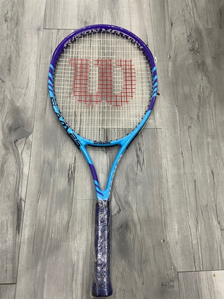 Vợt Tennis Wilson Slam 25 Fasion Matrix - Màu xanh - Ngoại hình: 97% - Body