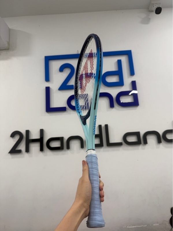 Vợt tennis Wilson Tour Slam Lite - Màu xanh - Ngoại hình 97% - trầy nhẹ , tay cầm ố - Body
