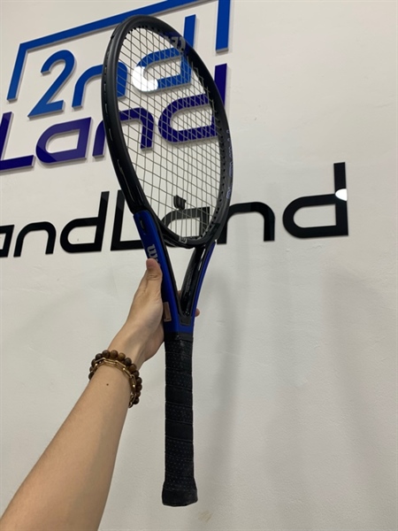 Vợt Tennis Wilson TriAD 4.0 4|3|8 - Màu xanh - Ngoại hình: 97% - Trầy xước - Body 1